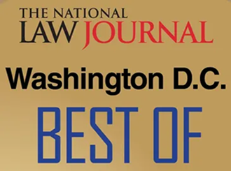 National Law Journal Washington D.C. Best Of award